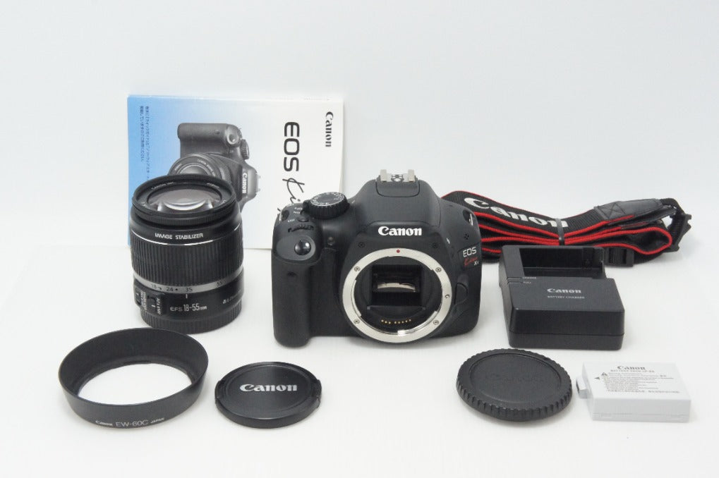 美品 Canon キヤノン EOS Kiss X4 ボディ + EF-S 18-55mm IS レンズキット デジタル一眼レフカメラ 260708r
