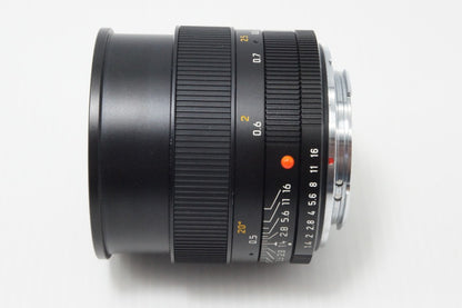 美品 LEICA ライカ SUMMILUX-R 50mm F1.4 ROM E60 Rマウント 単焦点レンズ フィルター 元箱付 260708z