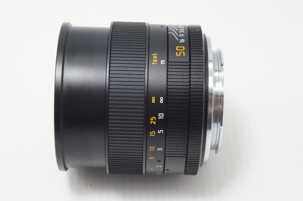 美品 LEICA ライカ SUMMILUX-R 50mm F1.4 ROM E60 Rマウント 単焦点レンズ フィルター 元箱付 260708z