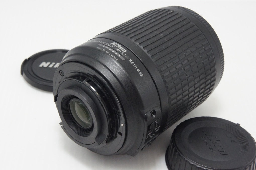 良品 Nikon ニコン AF-S DX NIKKOR 55-200mm F4-5.6G ED VR APS-C ズームレンズ 260709d