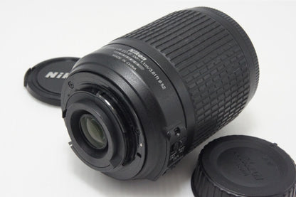 良品 Nikon ニコン AF-S DX NIKKOR 55-200mm F4-5.6G ED VR APS-C ズームレンズ 260709d