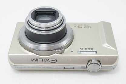 良品 CASIO カシオ EXILIM EX-ZS150 コンパクトデジタルカメラ ゴールド 260709e