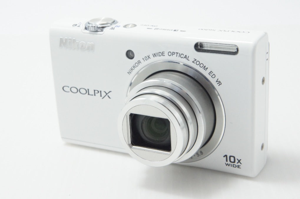 Nikon ニコン COOLPIX S6200 コンパクトデジタルカメラ ホワイト 260710f