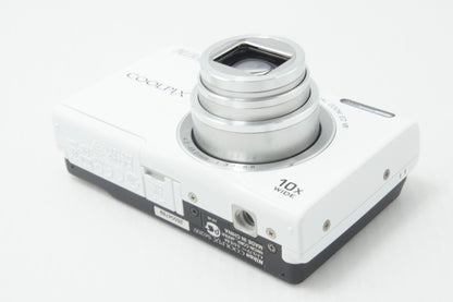Nikon ニコン COOLPIX S6200 コンパクトデジタルカメラ ホワイト 260710f