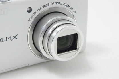 Nikon ニコン COOLPIX S6200 コンパクトデジタルカメラ ホワイト 260710f
