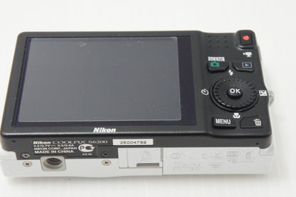 Nikon ニコン COOLPIX S6200 コンパクトデジタルカメラ ホワイト 260710f