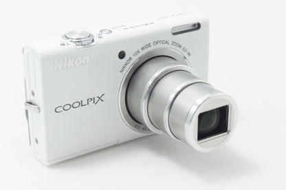 Nikon ニコン COOLPIX S6200 コンパクトデジタルカメラ ホワイト 260710f
