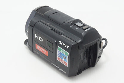 美品 SONY ソニー デジタルビデオカメラ HANDYCAM HDR-PJ630V ブラック 260710g