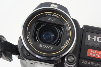 美品 SONY ソニー デジタルビデオカメラ HANDYCAM HDR-PJ630V ブラック 260710g