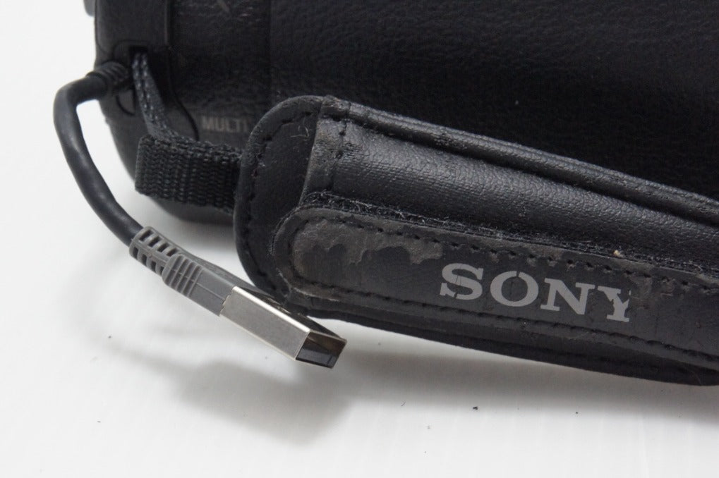 美品 SONY ソニー デジタルビデオカメラ HANDYCAM HDR-PJ630V ブラック 260710g
