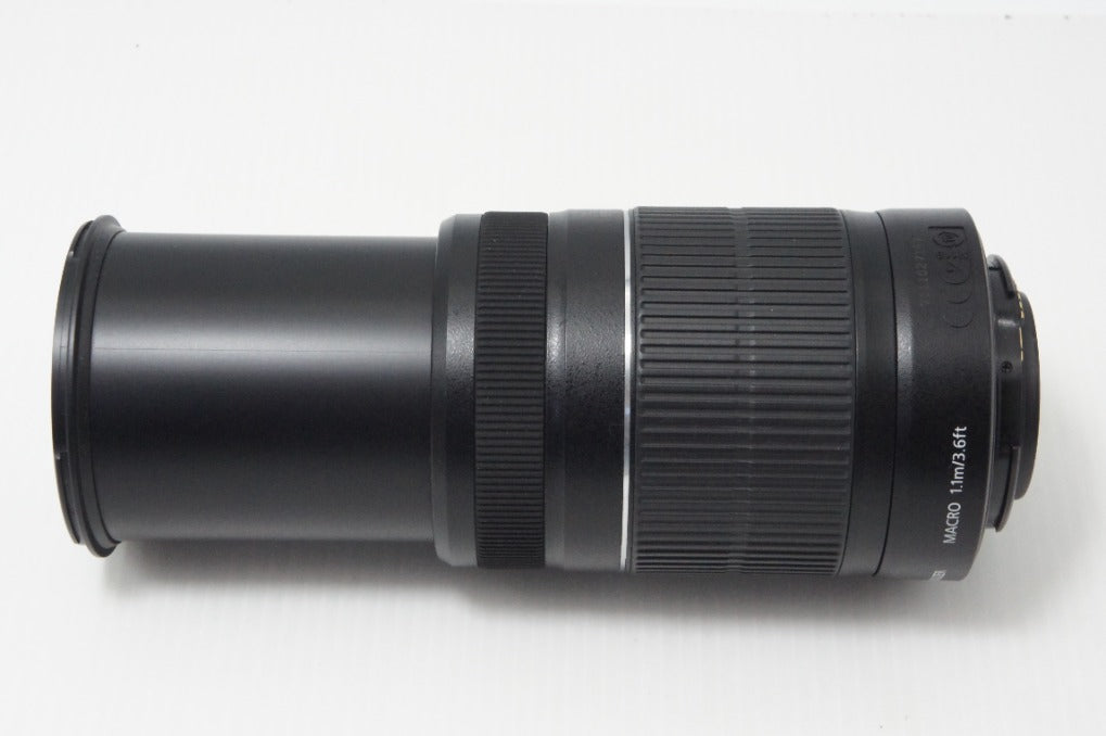 美品 Canon キヤノン EF-S 55-250mm F4-5.6 IS II ズームレンズ APS-C キット用白箱付 260710o