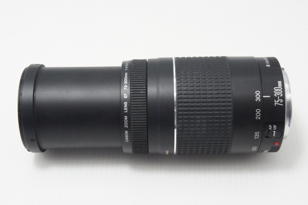 Canon キヤノン EF 75-300mm F4-5.6 III USM フルサイズ ズームレンズ ポーチ付 260710t
