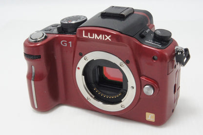 Panasonic パナソニック LUMIX DMC-G1 ボディ ミラーレス一眼カメラ レッド 260710w