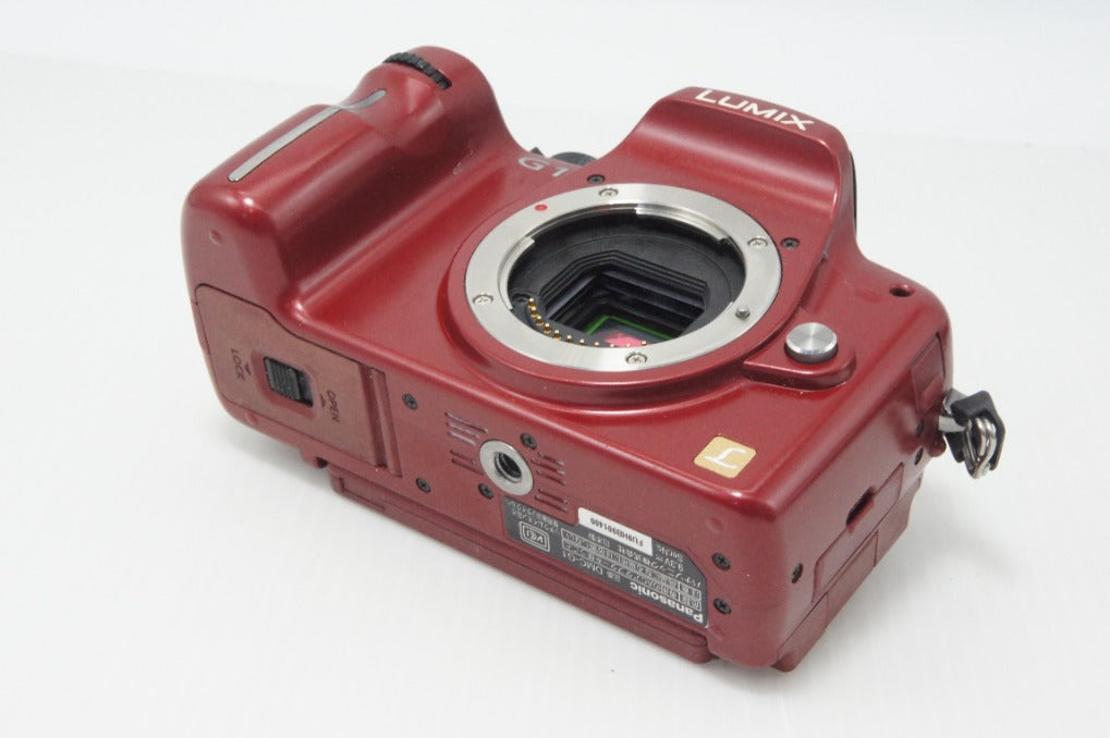 Panasonic パナソニック LUMIX DMC-G1 ボディ ミラーレス一眼カメラ レッド 260710w