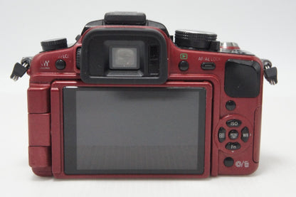 Panasonic パナソニック LUMIX DMC-G1 ボディ ミラーレス一眼カメラ レッド 260710w