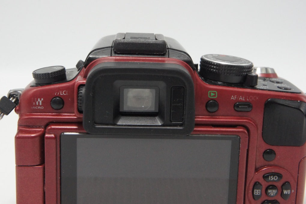 Panasonic パナソニック LUMIX DMC-G1 ボディ ミラーレス一眼カメラ レッド 260710w