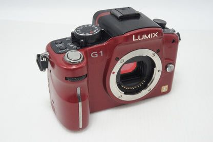 Panasonic パナソニック LUMIX DMC-G1 ボディ ミラーレス一眼カメラ レッド 260710w