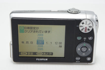 FUJIFILM フジフィルム FinePix F40fd コンパクトデジタルカメラ シルバー 260714ab
