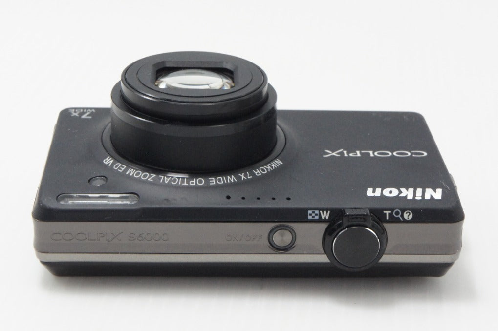 Nikon ニコン COOLPIX S6000 コンパクトデジタルカメラ ブラック 元箱付 260714ac
