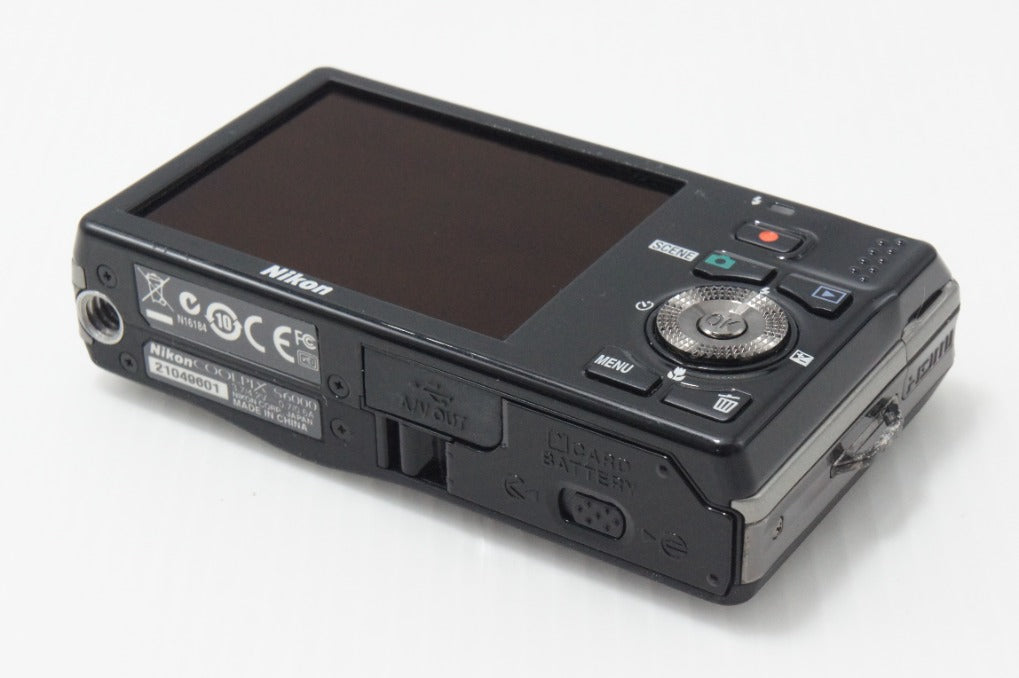 Nikon ニコン COOLPIX S6000 コンパクトデジタルカメラ ブラック 元箱付 260714ac