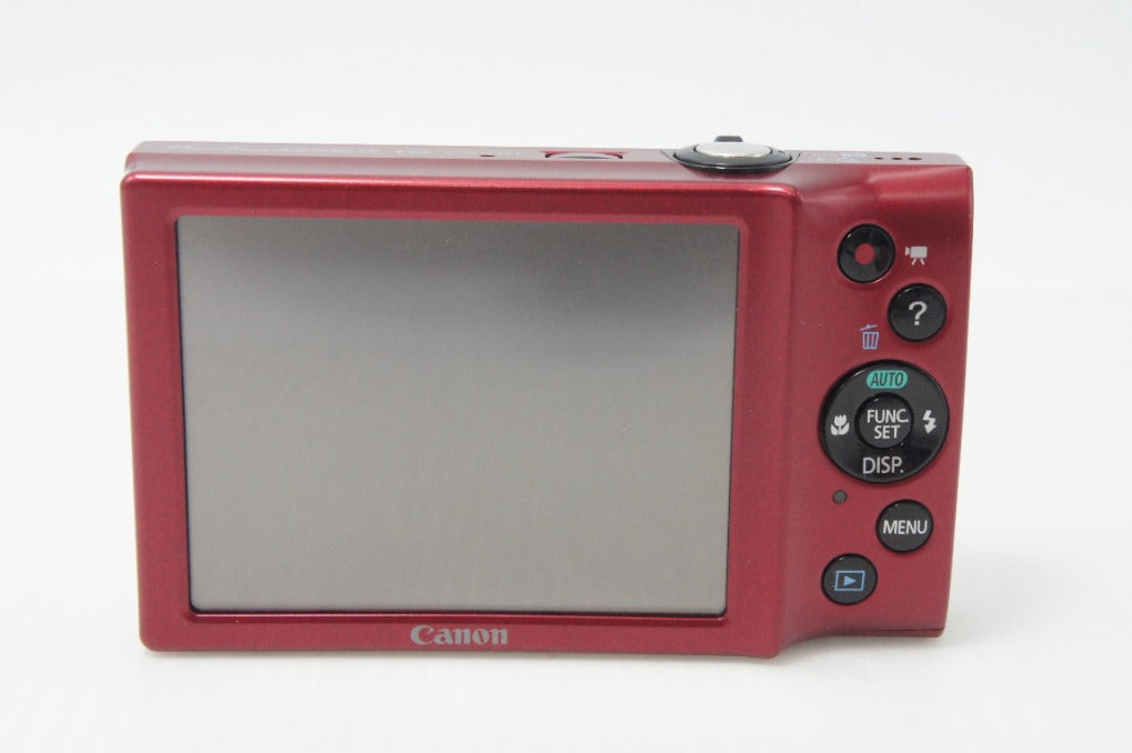 美品 Canon キヤノン PowerShot A3400 IS コンパクトデジタルカメラ レッド 元箱付 260714ad