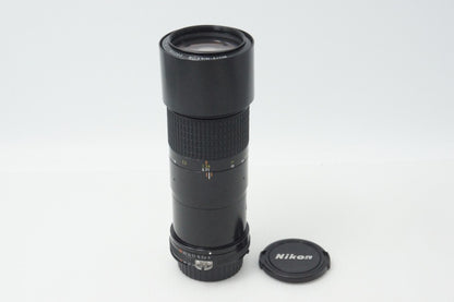 Excellent Condition Nikon Ai-S Micro Nikkor 200mm F4 IF MF Prime Lens 260714ae