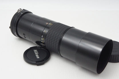 美品 Nikon ニコン Ai-S Micro Nikkor 200mm F4 IF MF 単焦点レンズ 260714ae
