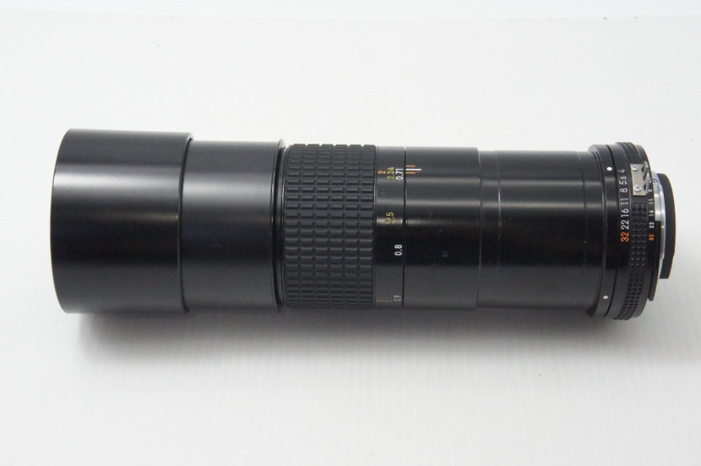 Excellent Condition Nikon Ai-S Micro Nikkor 200mm F4 IF MF Prime