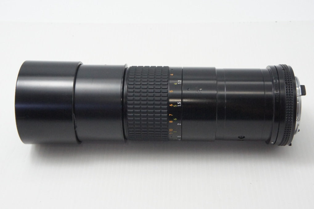 美品 Nikon ニコン Ai-S Micro Nikkor 200mm F4 IF MF 単焦点レンズ 260714ae