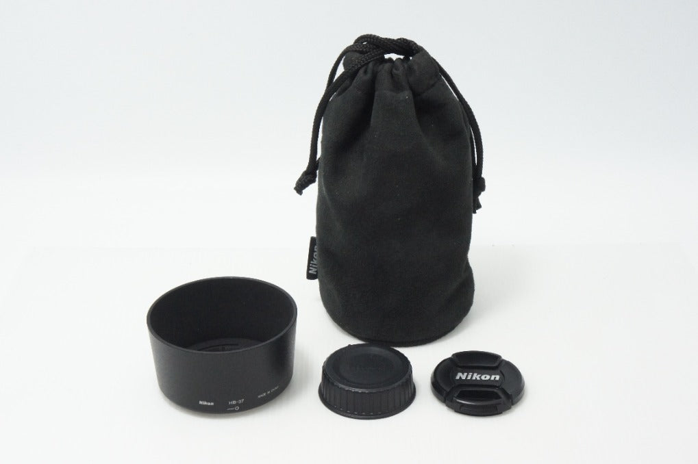 良品 Nikon ニコン AF-S DX NIKKOR 55-200mm F4-5.6G ED VR APS-C ズームレンズ フード ポーチ付 260714ah