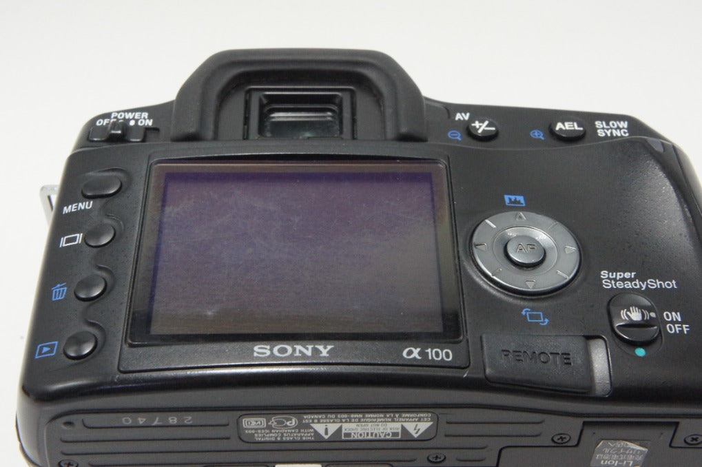 良品 SONY ソニー α100 DSLR-A100 ボディ デジタル一眼レフカメラ