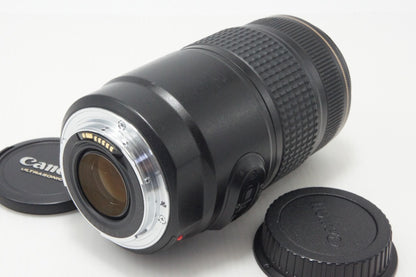Canon キヤノン EF 75-300mm F4-5.6 IS USM フルサイズ ズームレンズ 260714ak