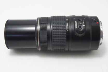 Canon キヤノン EF 75-300mm F4-5.6 IS USM フルサイズ ズームレンズ 260714ak