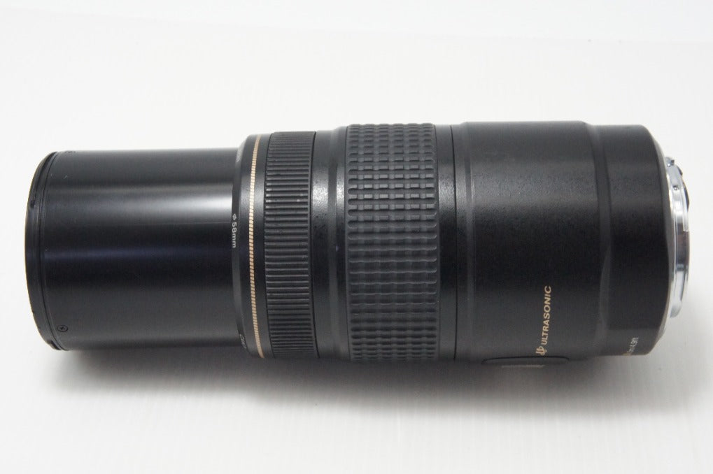 Canon キヤノン EF 75-300mm F4-5.6 IS USM フルサイズ ズームレンズ 260714ak