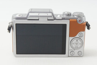 美品 Panasonic パナソニック LUMIX DMC-GF7 ボディ ミラーレス一眼カメラ ブラウン 260714al