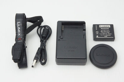 美品 Panasonic パナソニック LUMIX DMC-GF7 ボディ ミラーレス一眼カメラ ブラウン 260714al