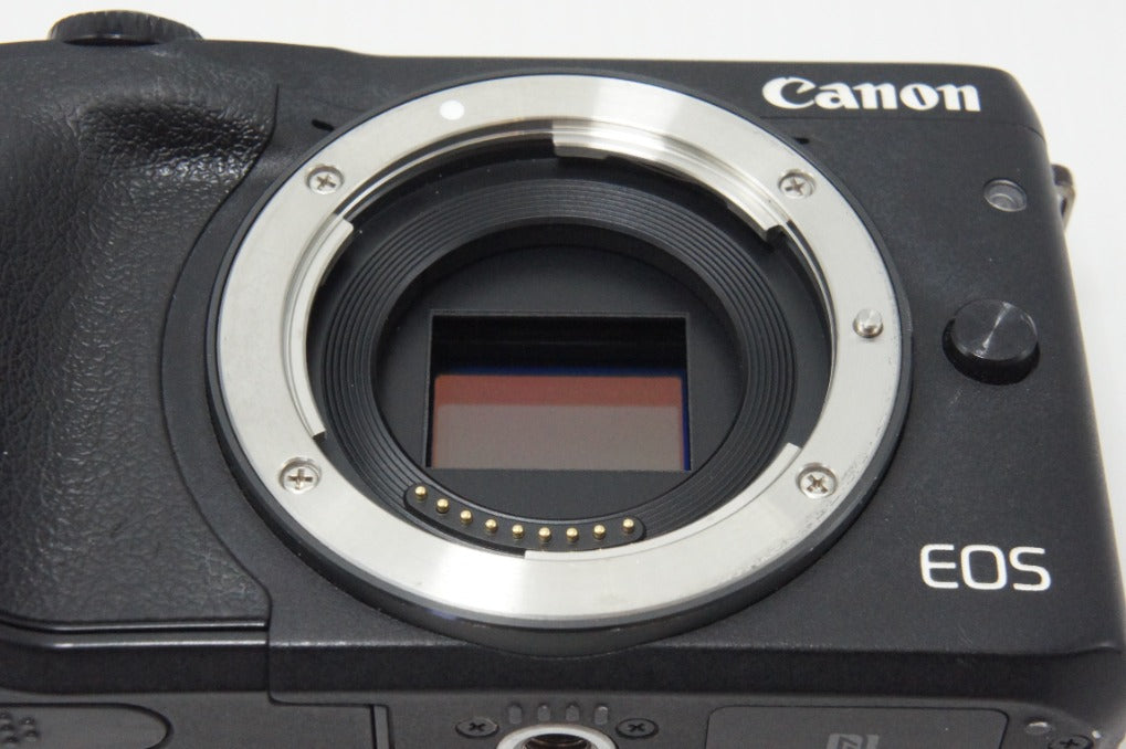 Canon キヤノン EOS M3 ボディ + EF-M 18-55mm F3.5-5.6 IS STM レンズキット ミラーレス一眼カメラ ブラック 260714an