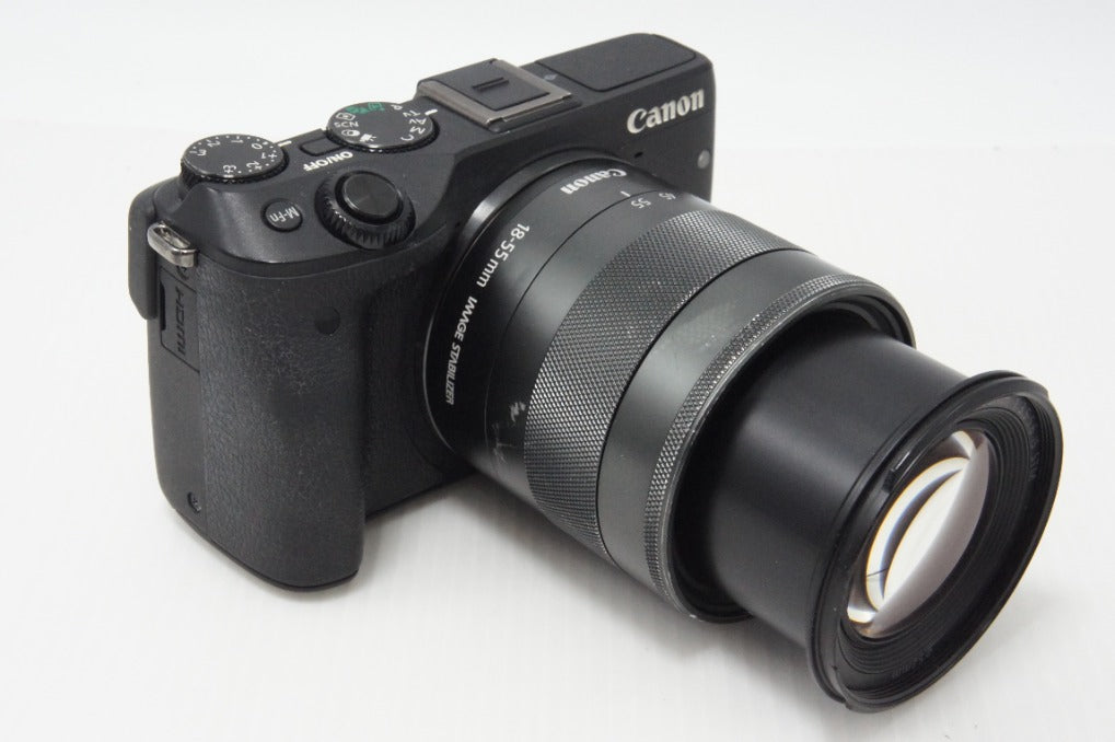 Canon キヤノン EOS M3 ボディ + EF-M 18-55mm F3.5-5.6 IS STM レンズ
