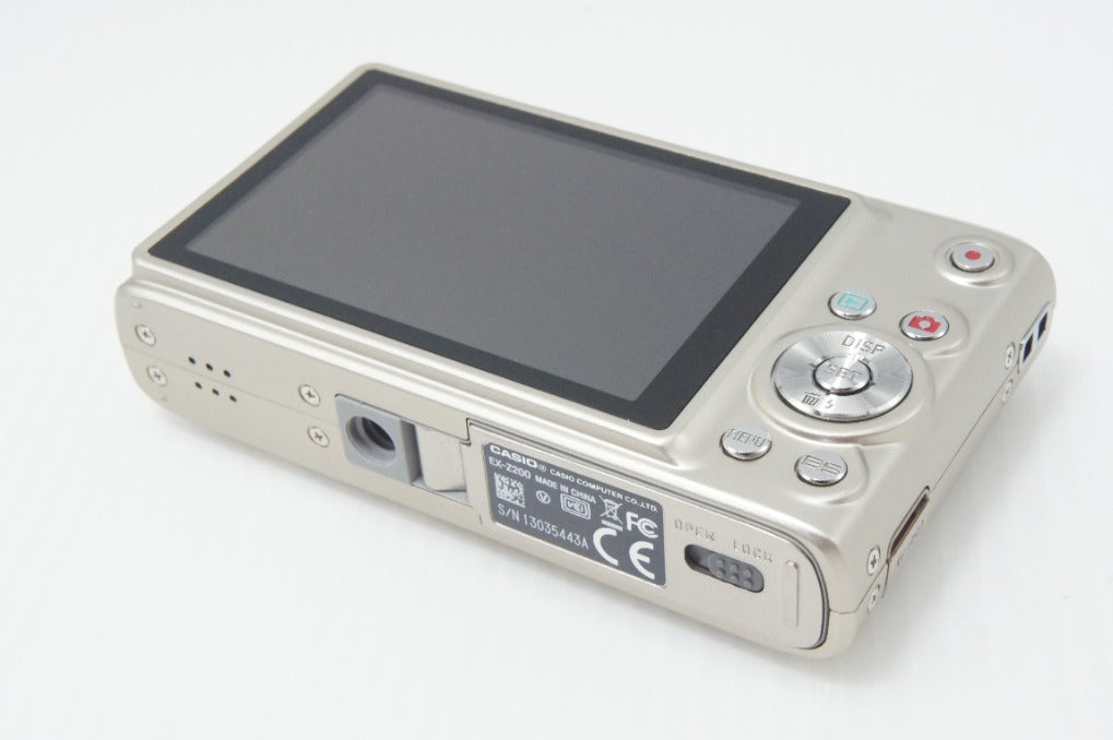 美品 CASIO カシオ EXILIM EX-Z200 コンパクトデジタルカメラ ゴールド 260714ap