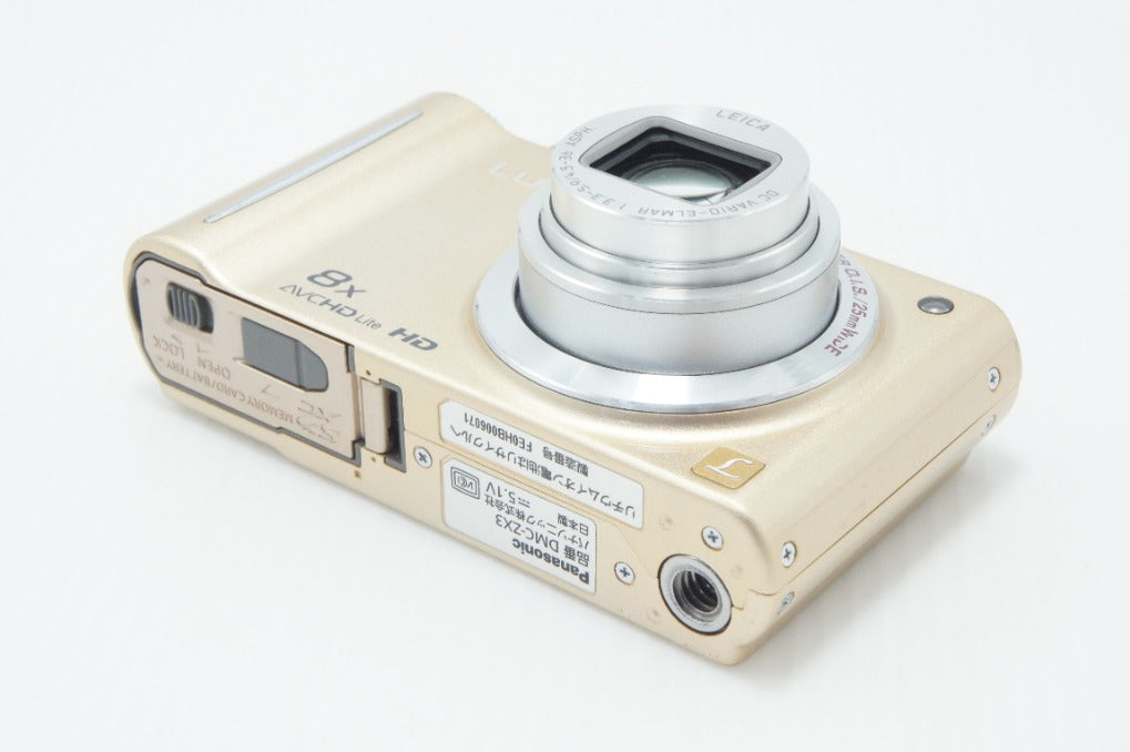 Panasonic パナソニック LUMIX DMC-ZX3 コンパクトデジタルカメラ ゴールド 260714aq