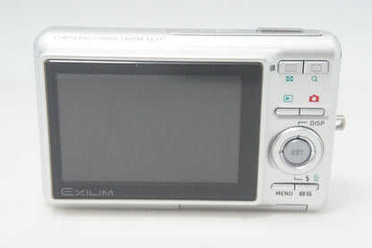美品 CASIO カシオ EXILIM EX-Z77 コンパクトデジタルカメラ シルバー 260714as