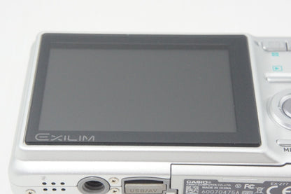 美品 CASIO カシオ EXILIM EX-Z77 コンパクトデジタルカメラ シルバー 260714as