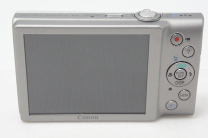 良品 Canon キヤノン PowerShot A4000 IS コンパクトデジタルカメラ シルバー 260714at