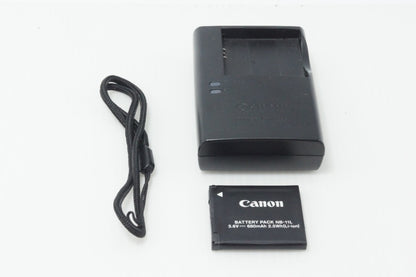 良品 Canon キヤノン PowerShot A4000 IS コンパクトデジタルカメラ シルバー 260714at
