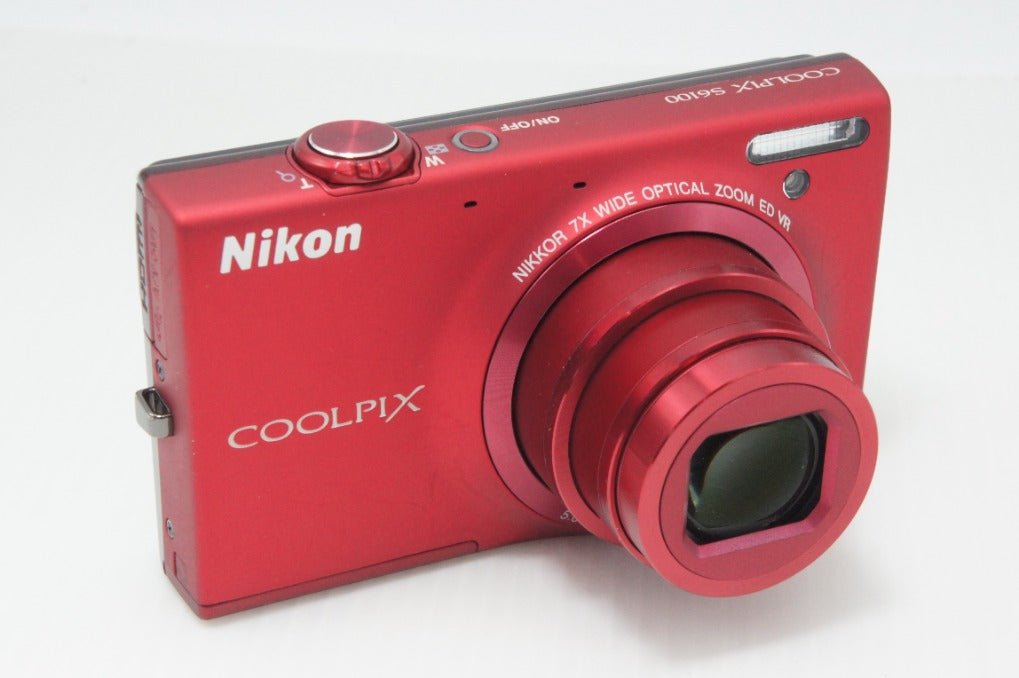 Nikon ニコン COOLPIX S6100 コンパクトデジタルカメラ スーパーレッド