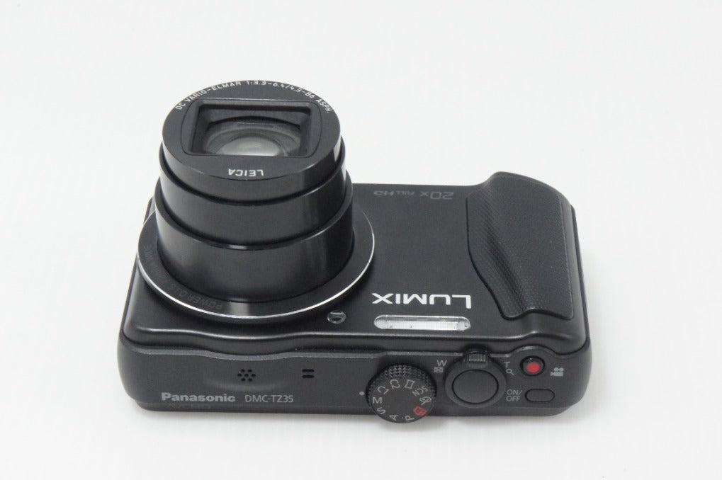 良品 Panasonic パナソニック LUMIX DMC-TZ35 コンパクトデジタルカメラ ブラック 260714b