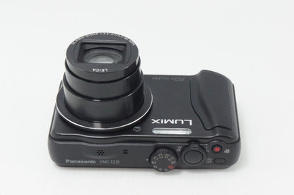 良品 Panasonic パナソニック LUMIX DMC-TZ35 コンパクトデジタルカメラ ブラック 260714b