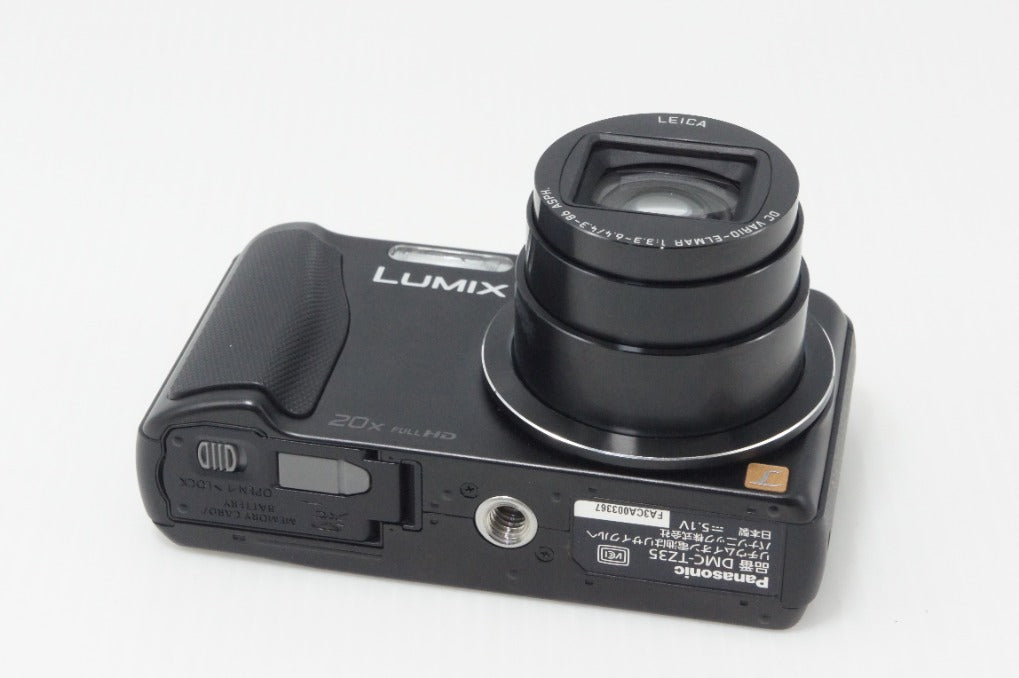 良品 Panasonic パナソニック LUMIX DMC-TZ35 コンパクトデジタルカメラ ブラック 260714b