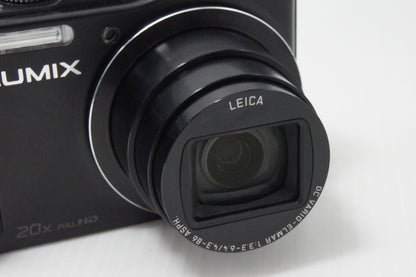 良品 Panasonic パナソニック LUMIX DMC-TZ35 コンパクトデジタルカメラ ブラック 260714b