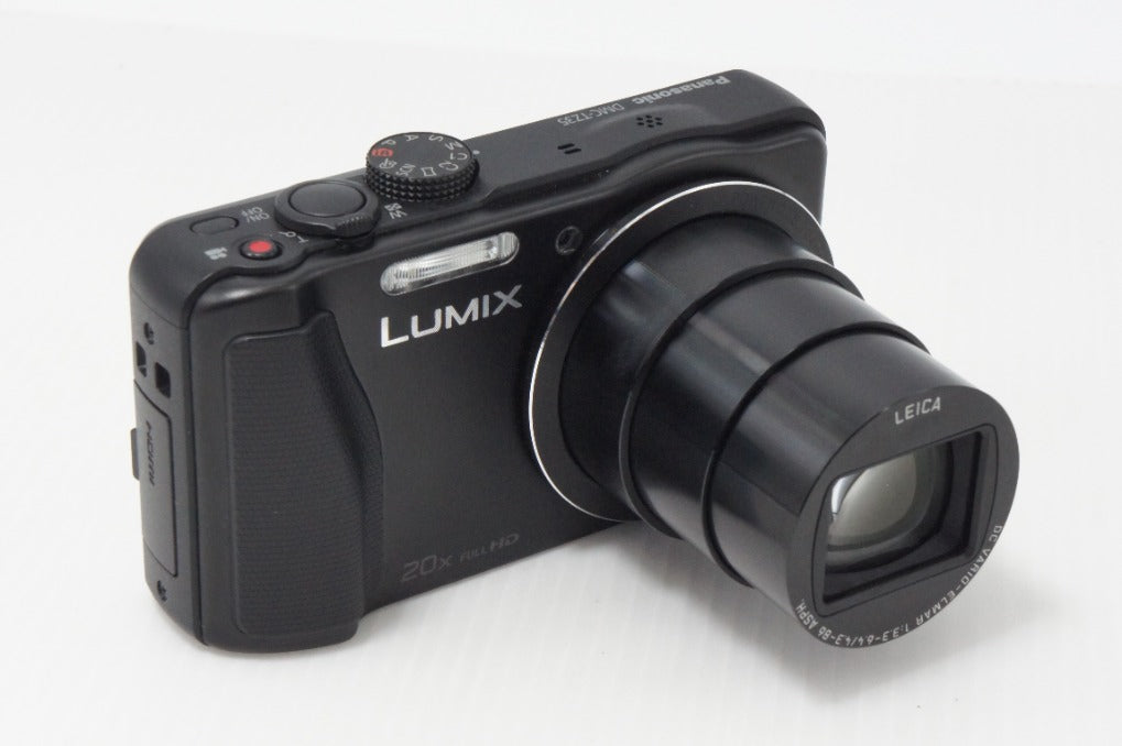 良品 Panasonic パナソニック LUMIX DMC-TZ35 コンパクトデジタルカメラ ブラック 260714b
